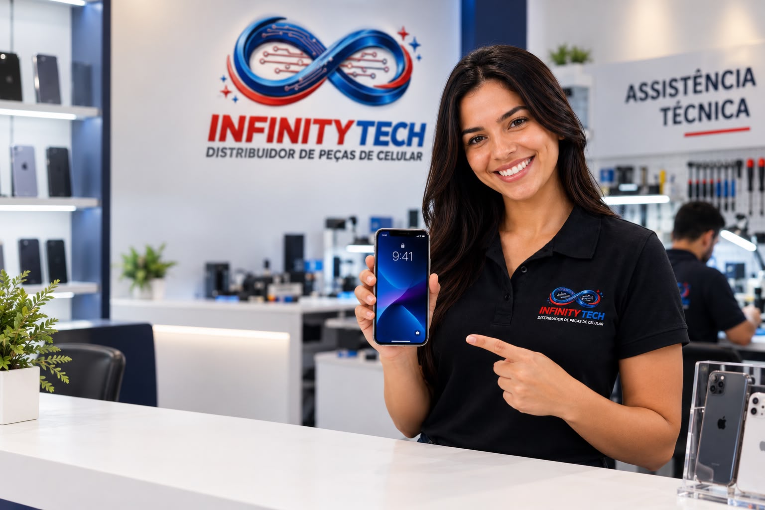 Atendimento InfinityTech Assistência Técnica Especializada