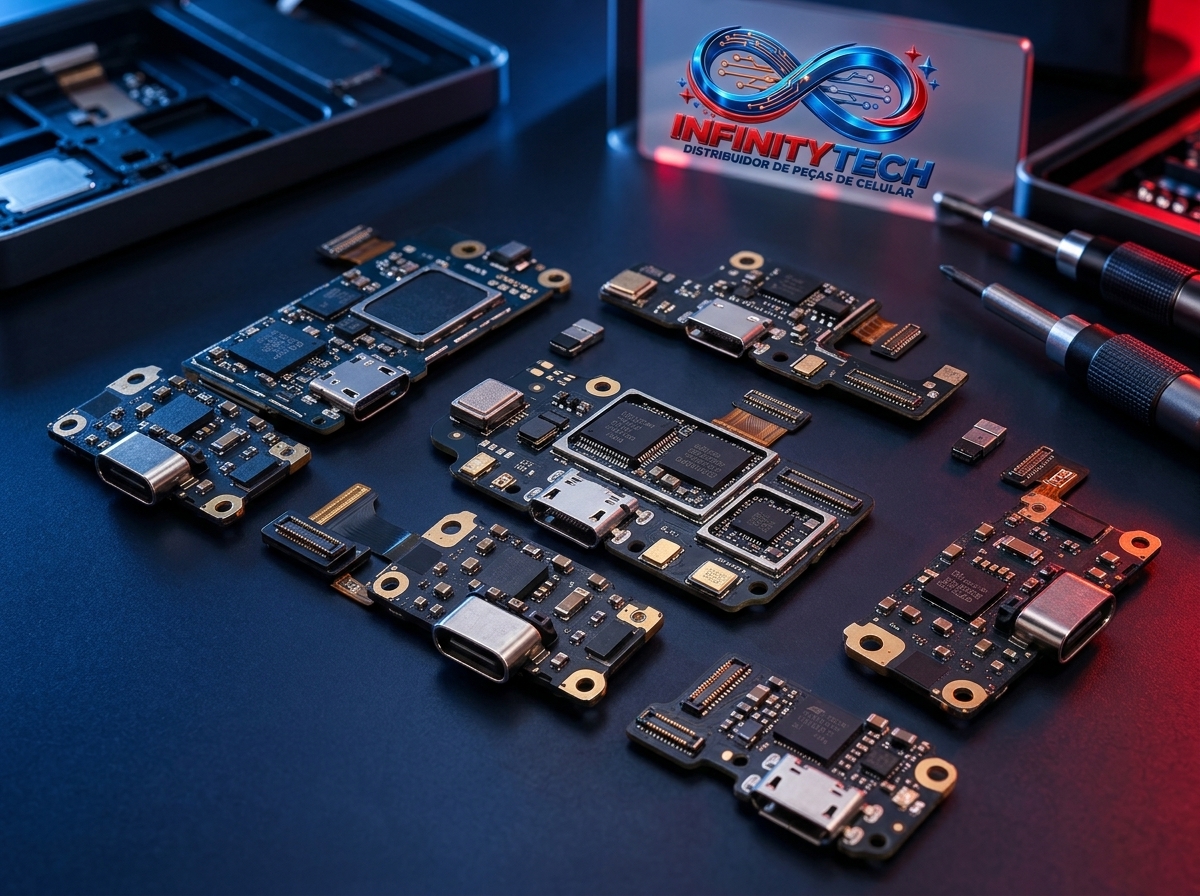 Conectores de Carga e Subplacas InfinityTech
