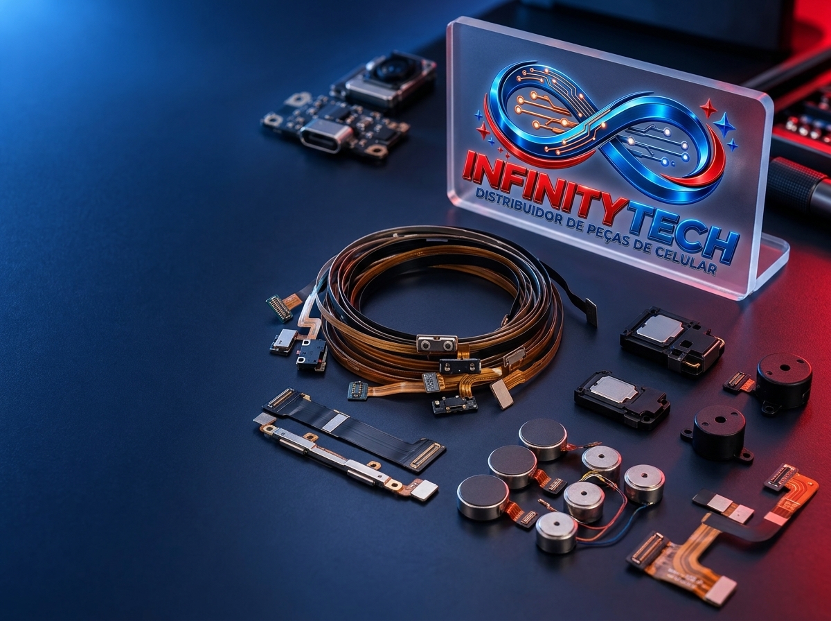 Cabos Flex, Alto-falantes e Campainhas InfinityTech